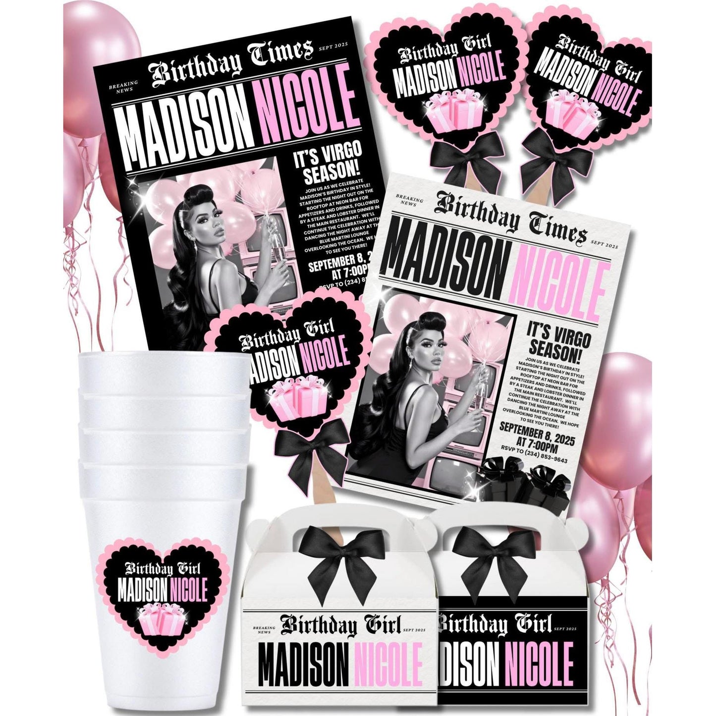 Pretty Girl Birthday Bundle