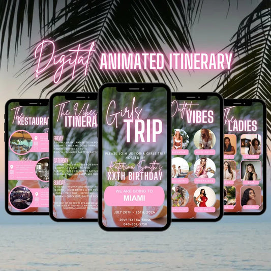 Digital Travel Invitation