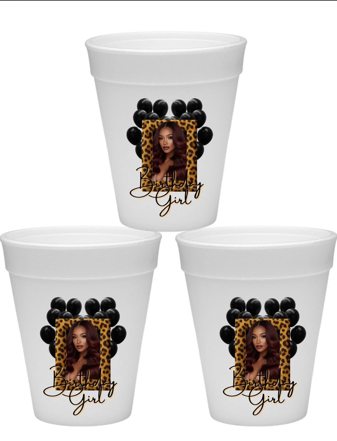 Pretty Girl Party Cups