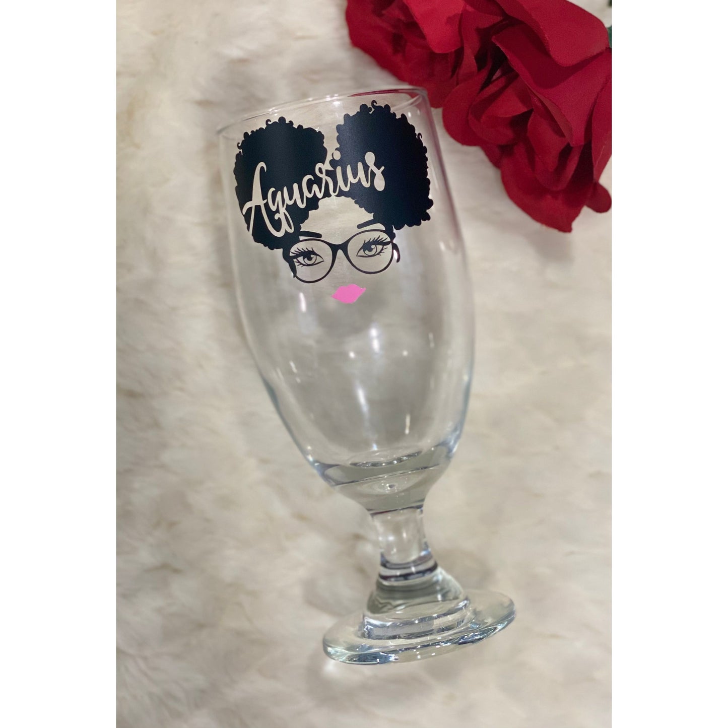 Large Pilsner Zodiac Glasses
