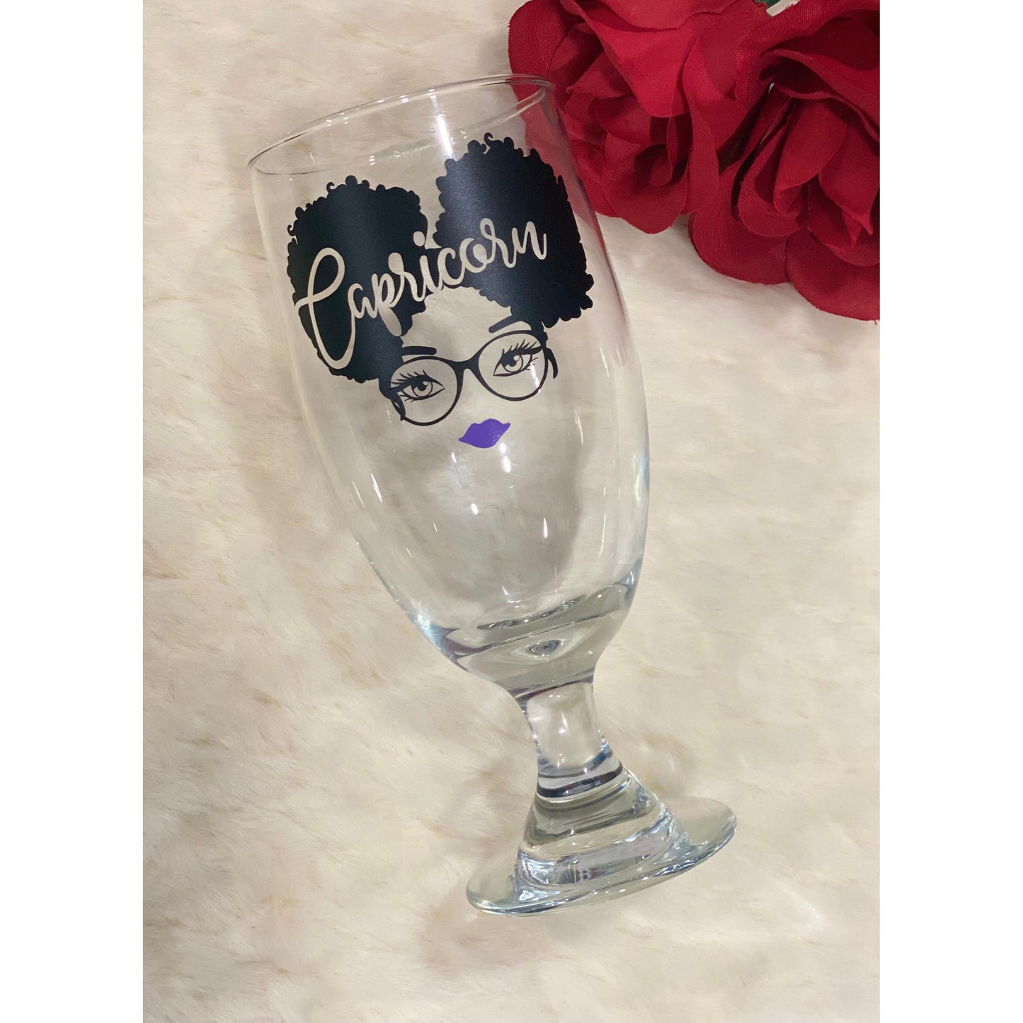 Large Pilsner Zodiac Glasses