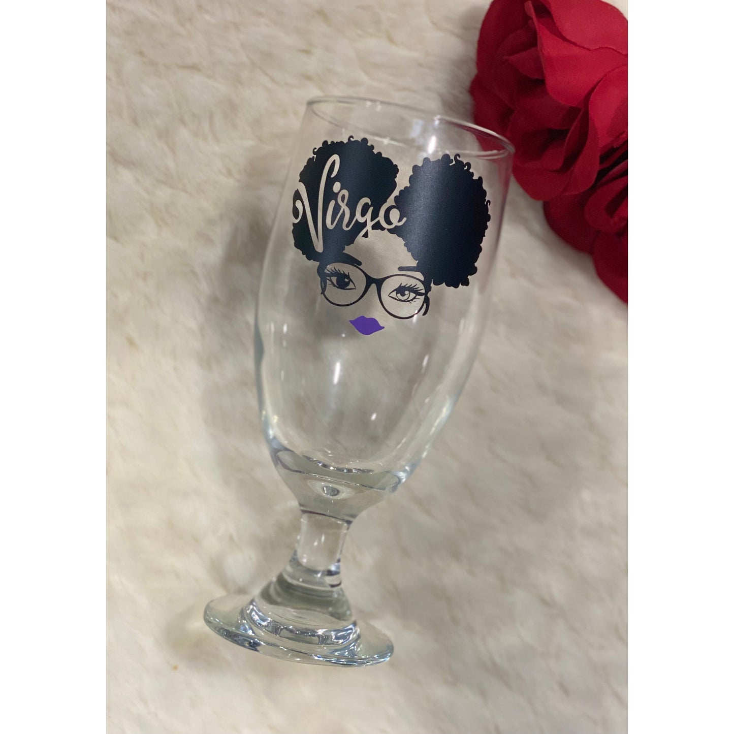 Large Pilsner Zodiac Glasses