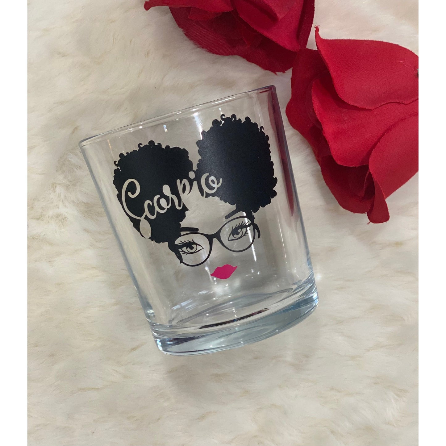 Zodiac wine glass