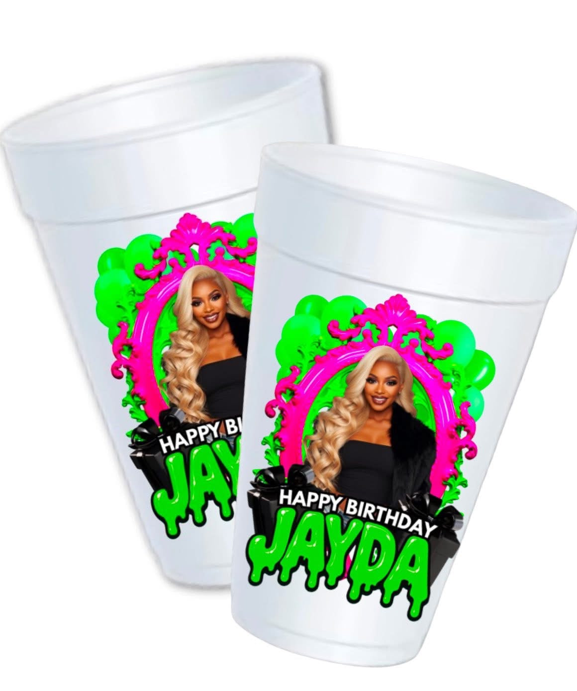 Pretty Girl Party Cups