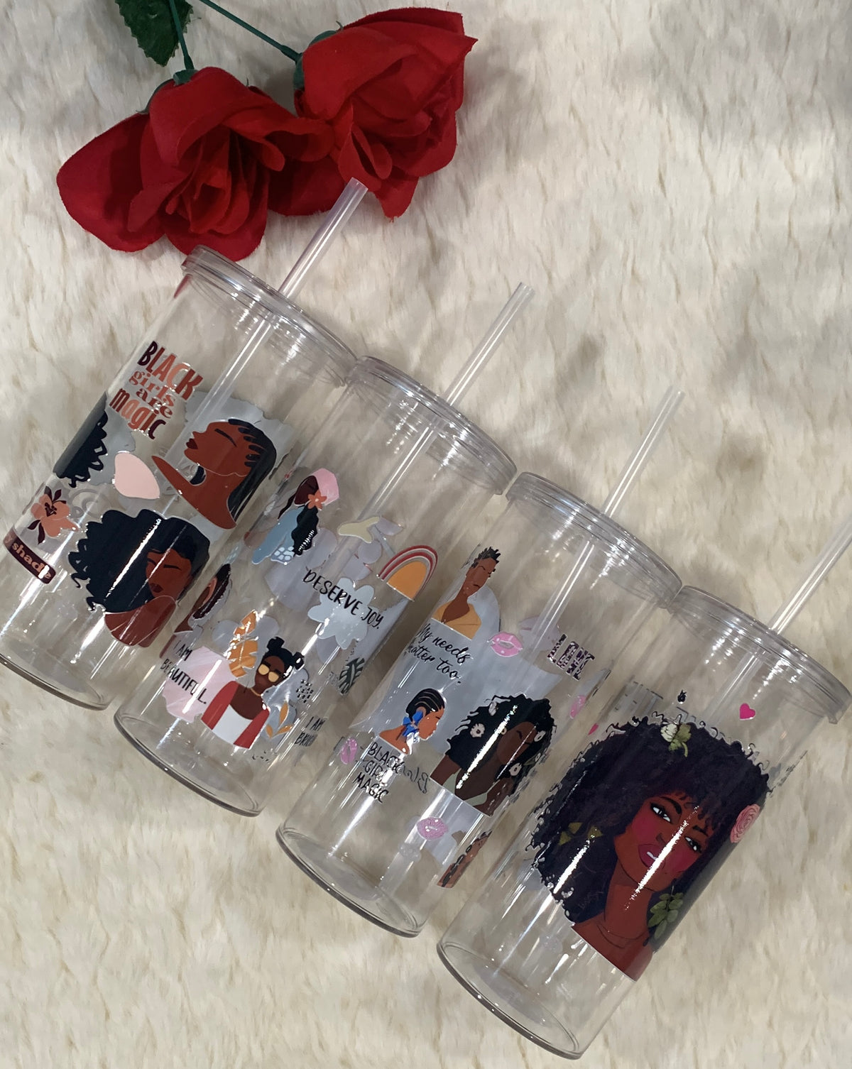 Afro Queen Tumbler