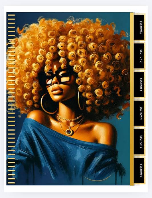 Digital 6 Subject Notebook