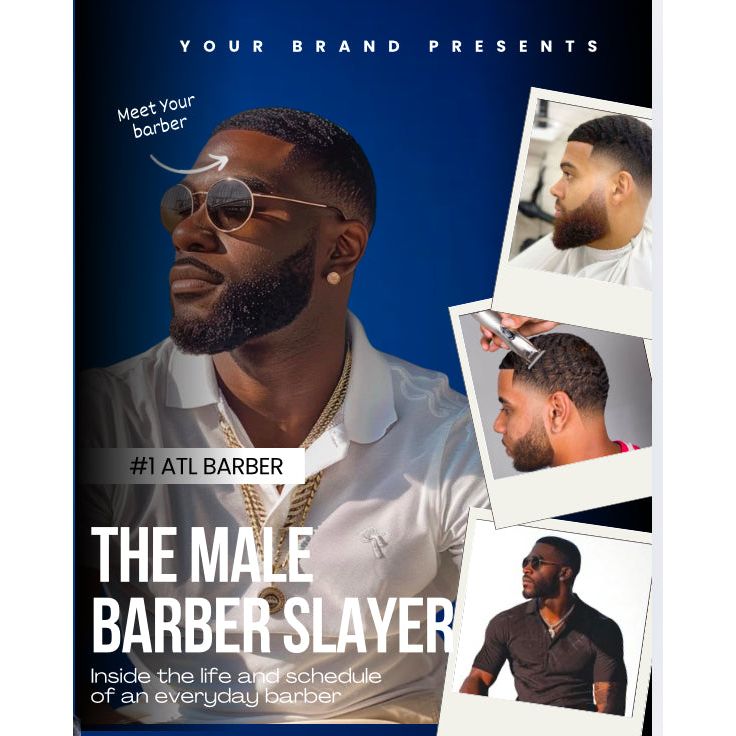 Barber Magazine Design