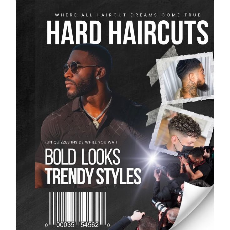 Barber Magazine Design