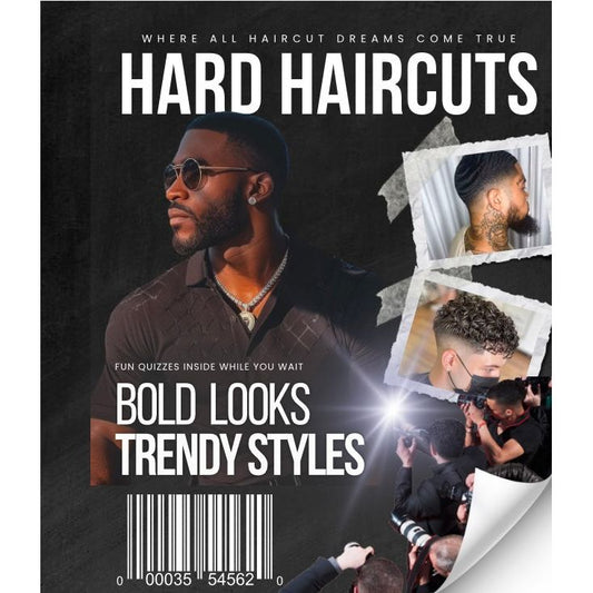 Barber Magazine Design