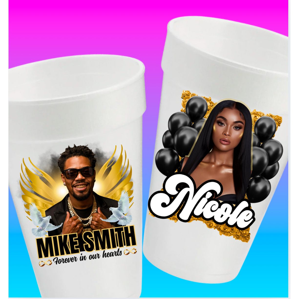 Pretty Girl Party Cups