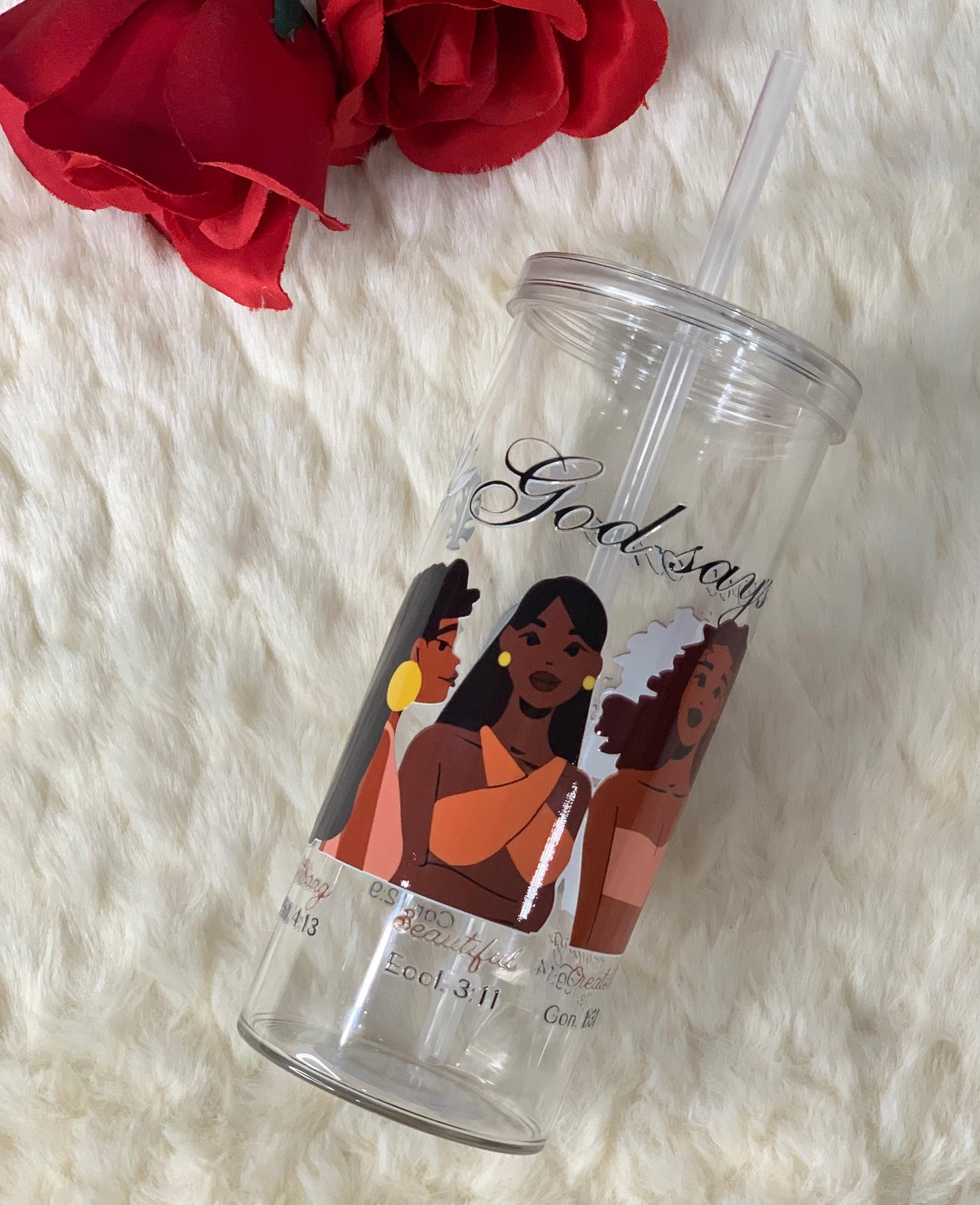Melanin Goddess Tumbler