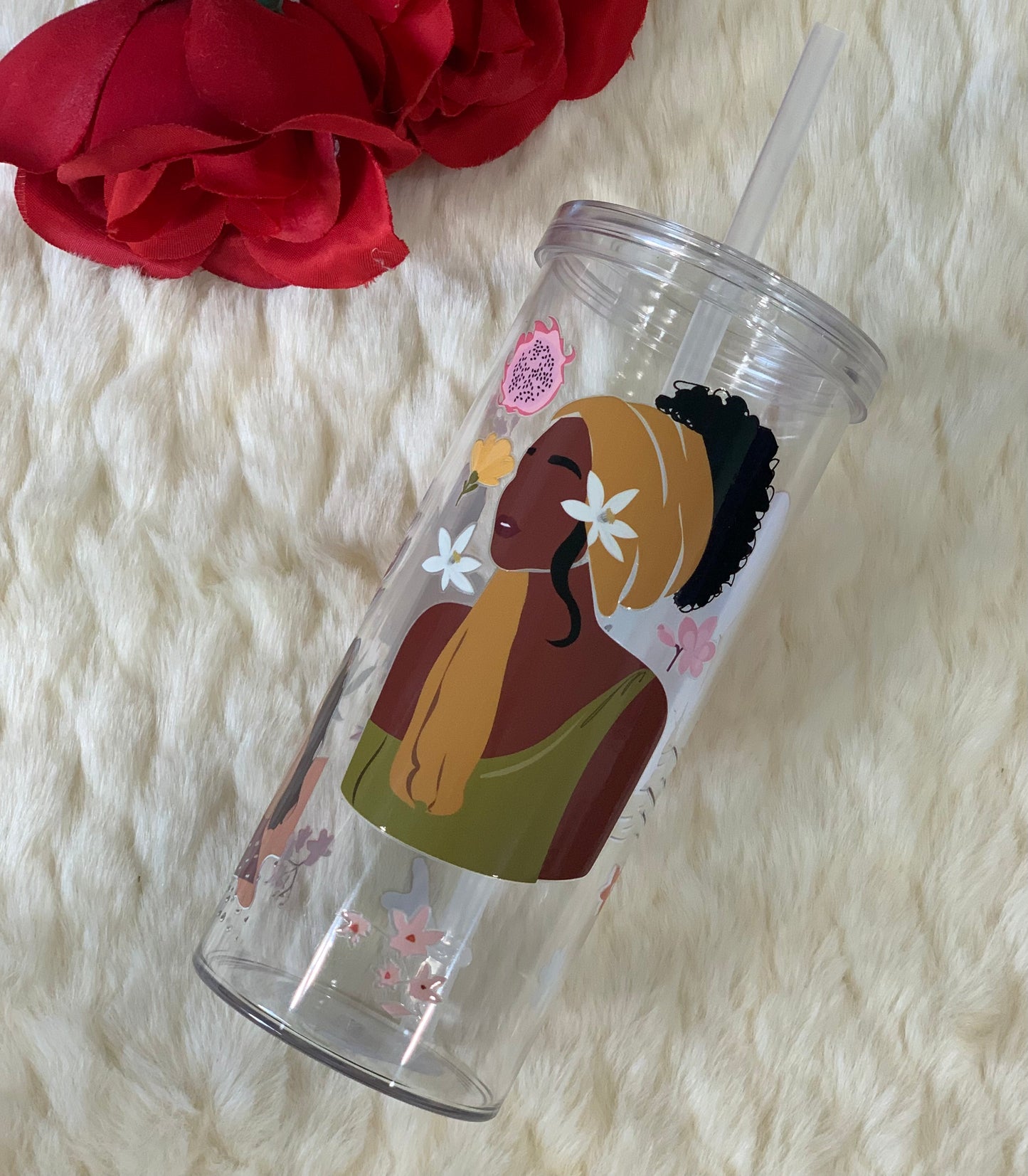 Afro Queen Tumbler 4