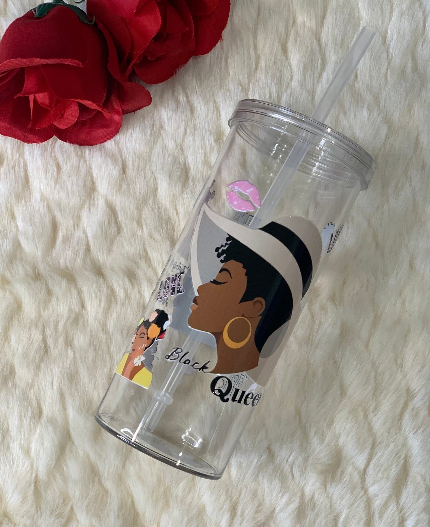 Afro Queen Tumbler 5