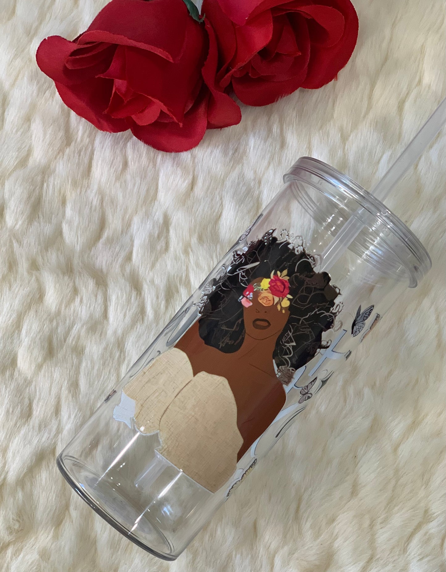 Afro Queen Tumbler 2