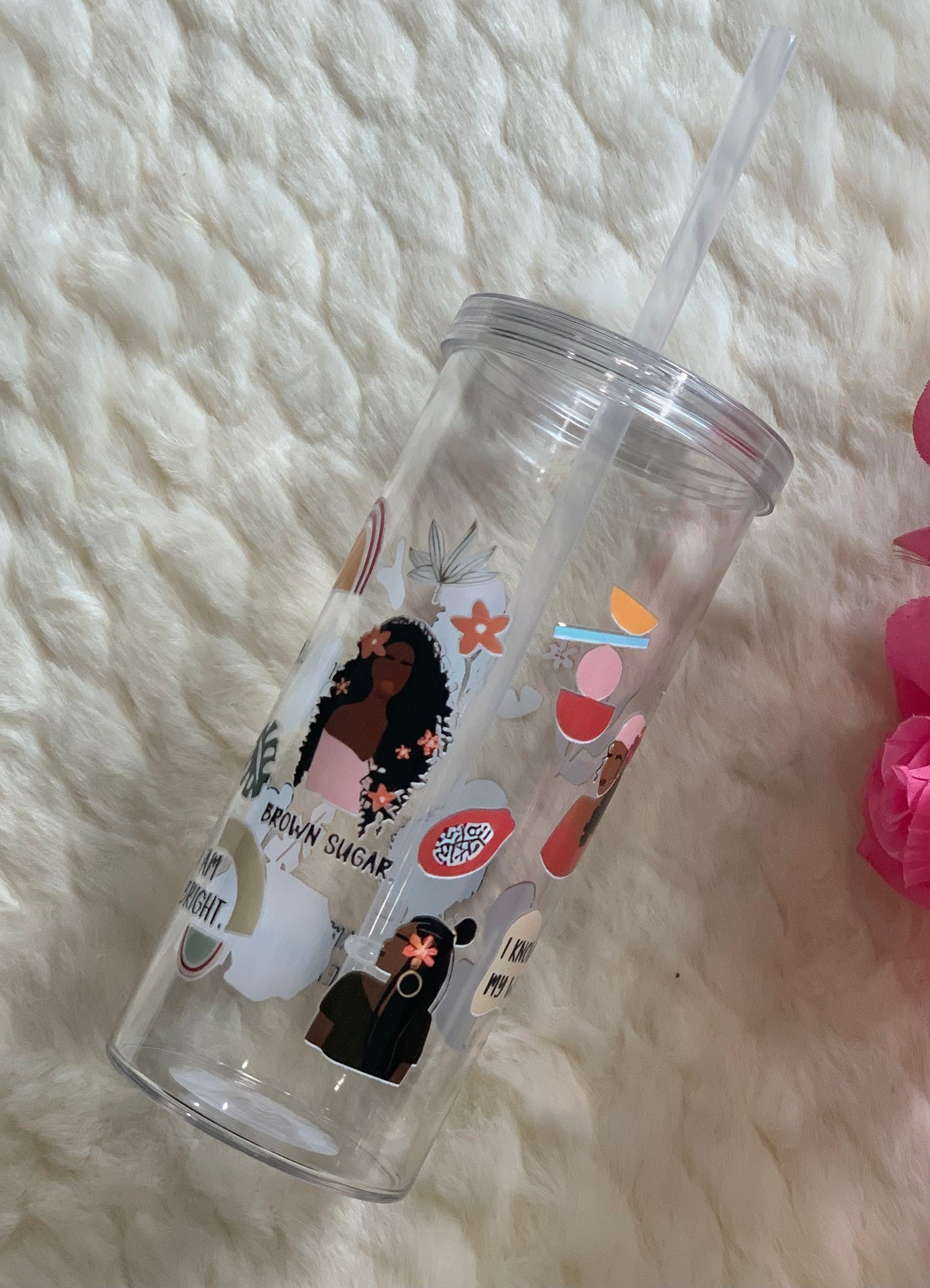 Afro Queen Tumbler