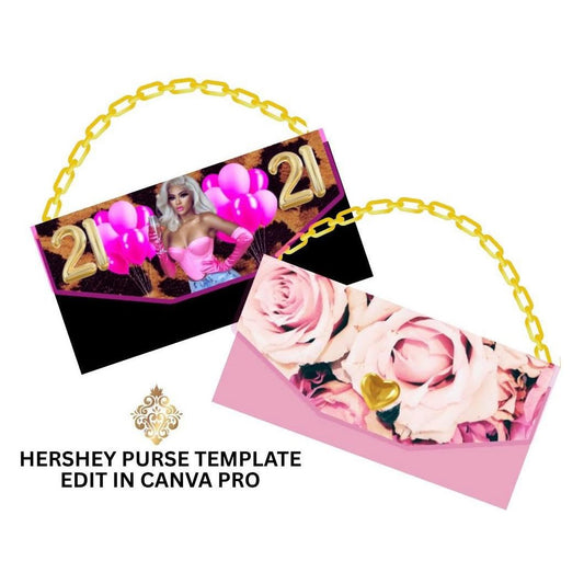 Hershey Purse Template