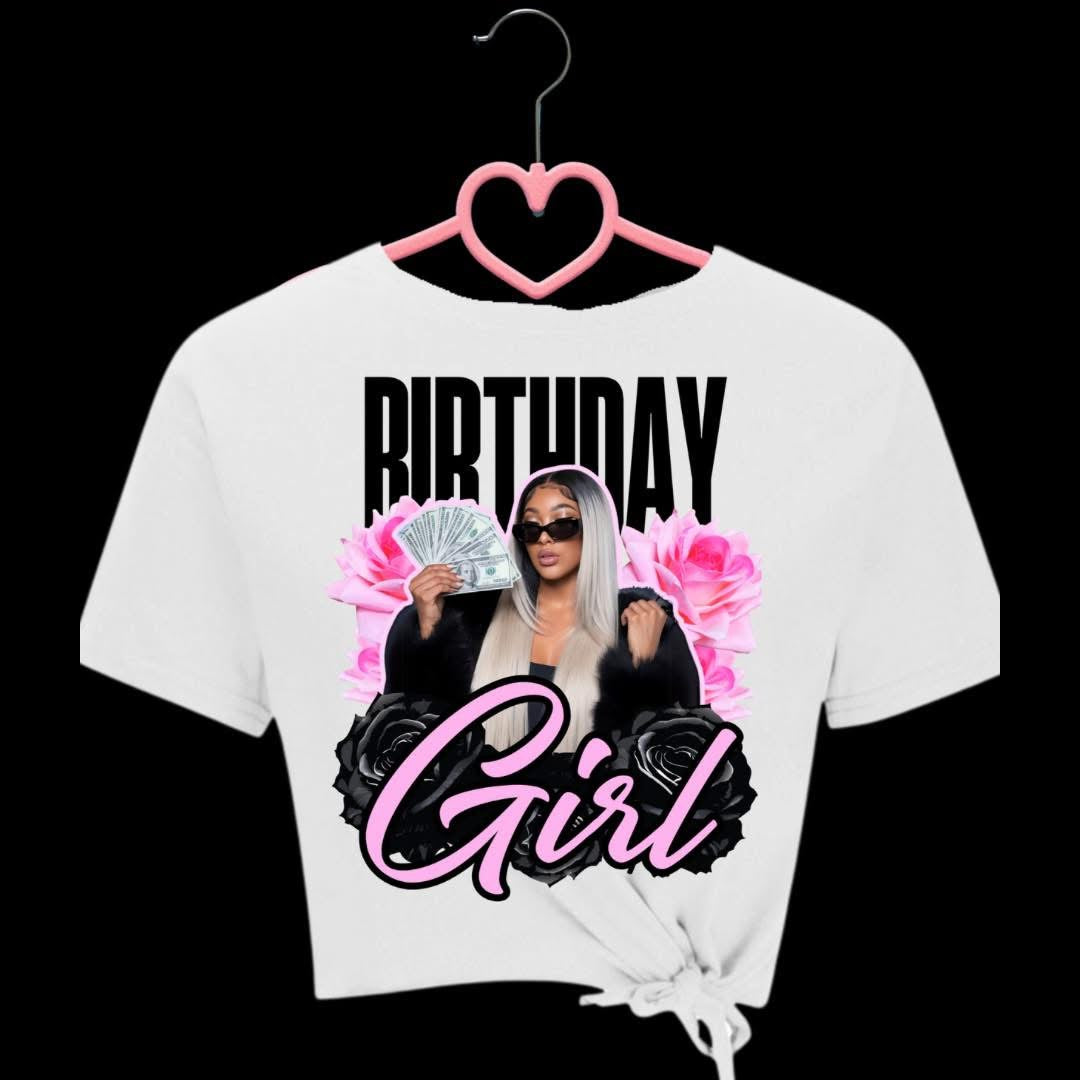 Birthday Girl Tshirt Design