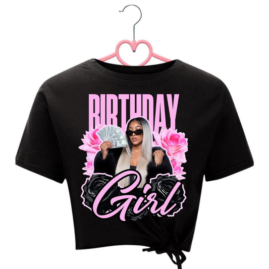 Birthday Girl Tshirt Design
