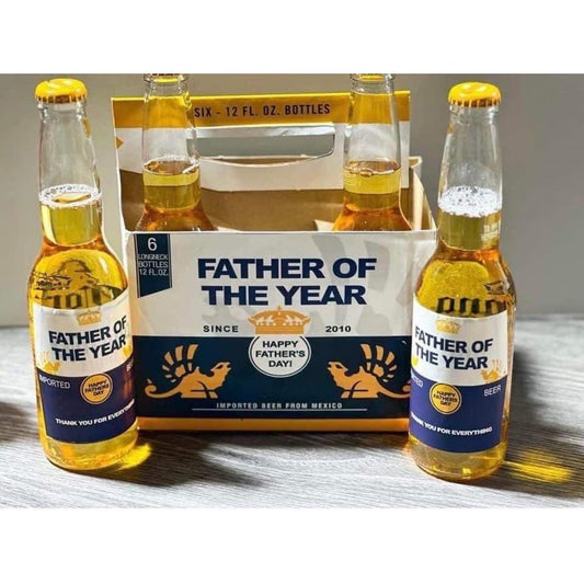 Personalized 6 pack Beer Labels