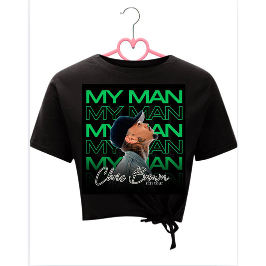 Breezy My Man T Shirt Design