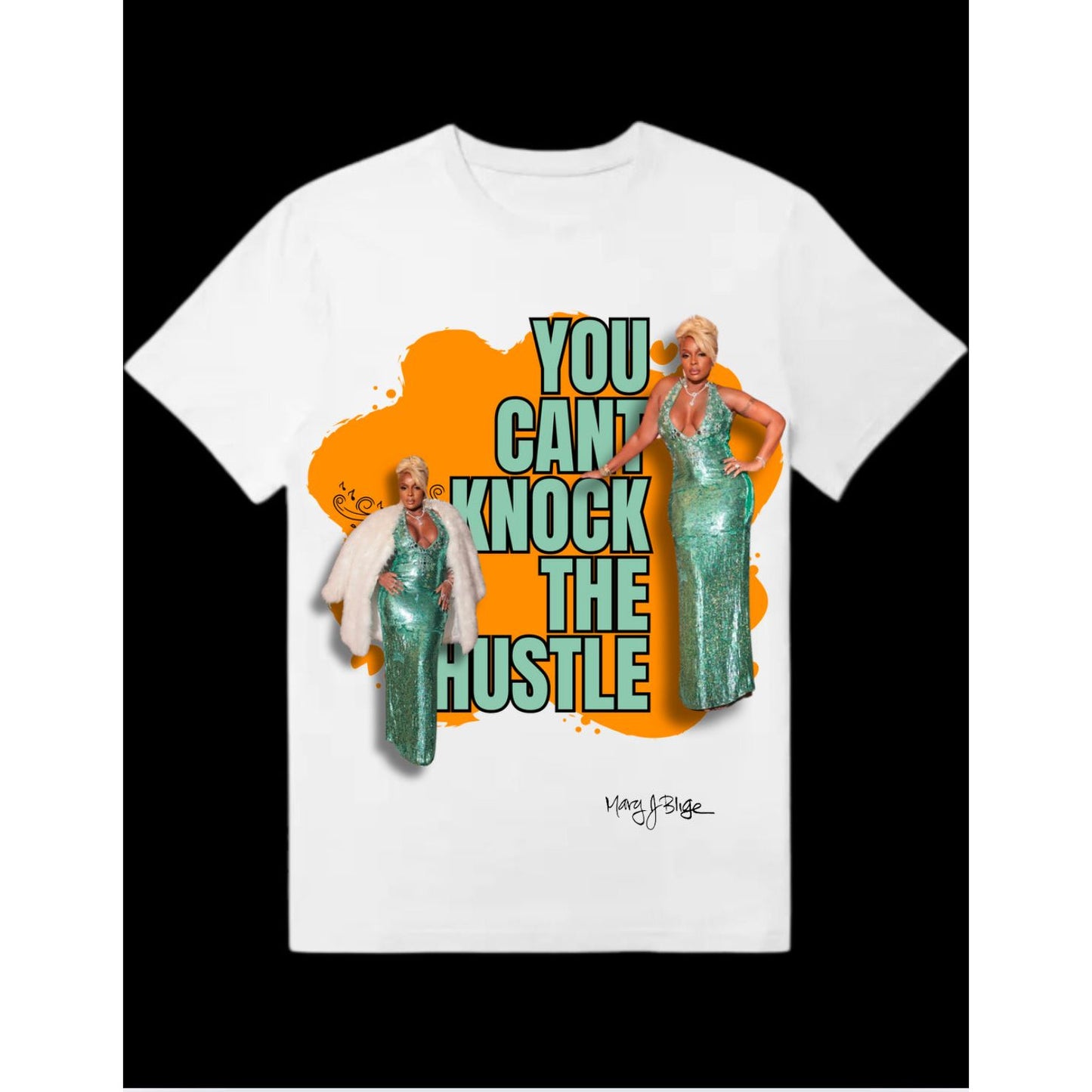 Mary J T Shirt Design