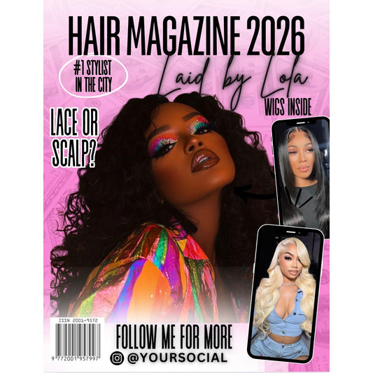 Hair Magazine Design