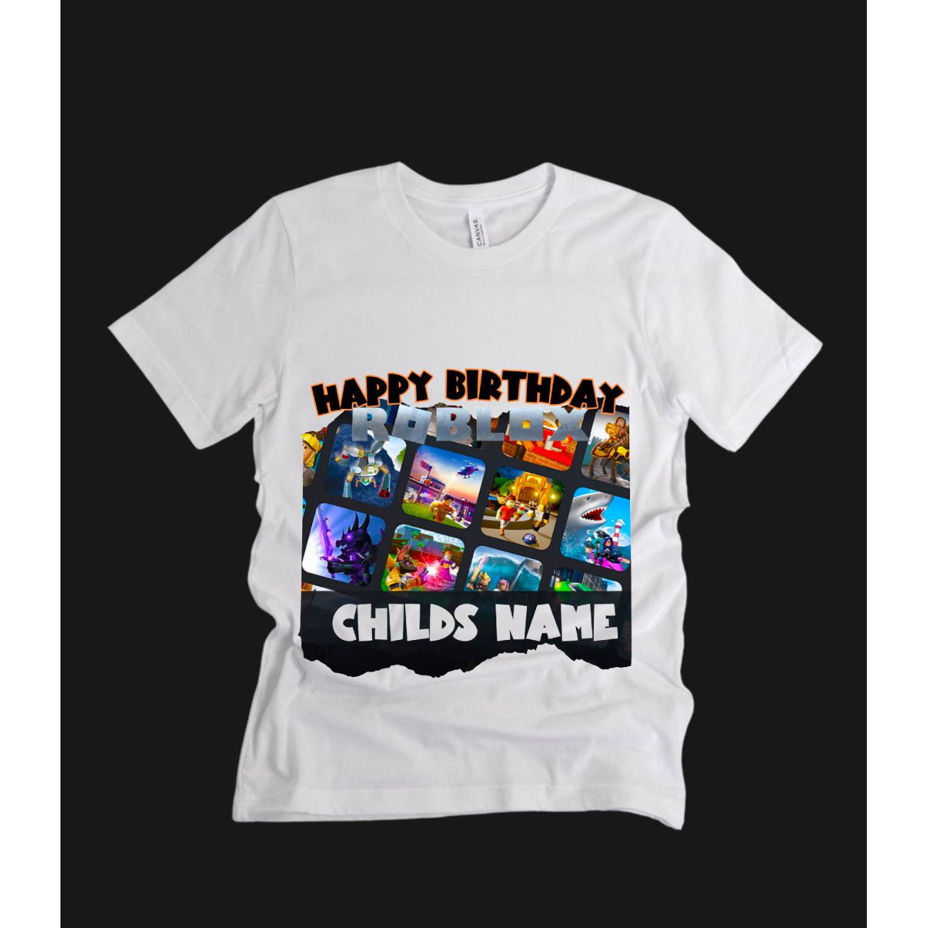 Kid Roblox Family T Shirt Design