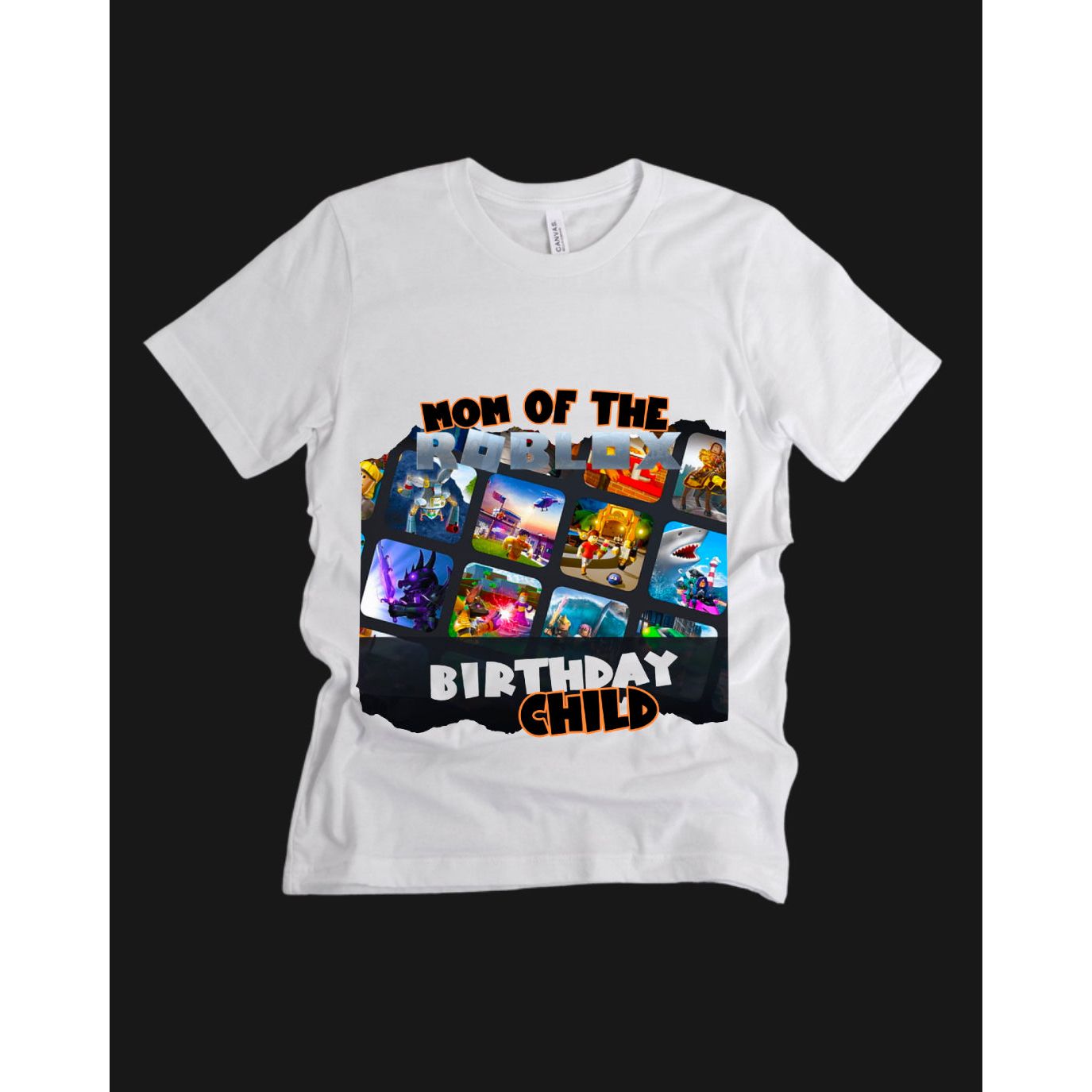 Kid Roblox Family T Shirt Design