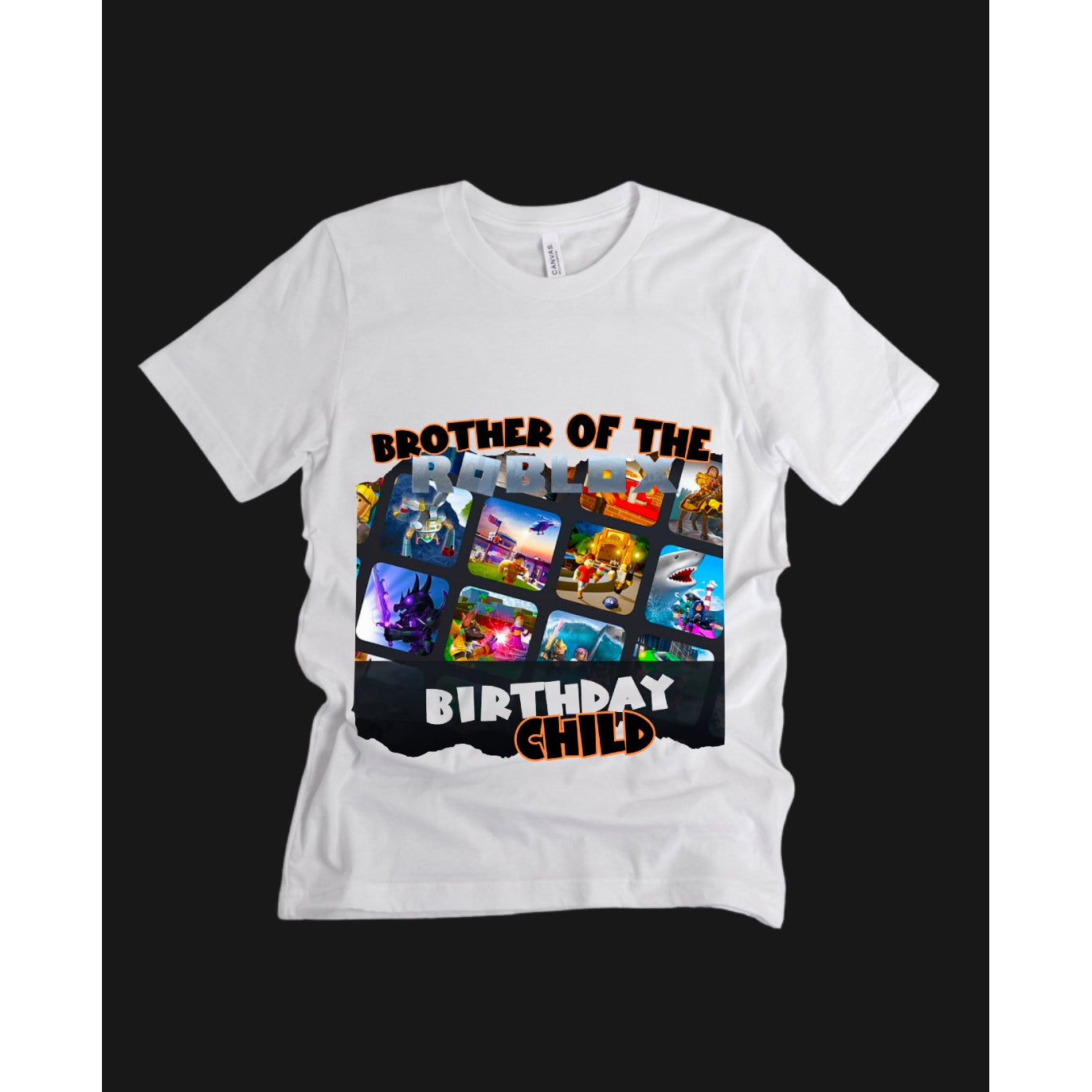 Kid Roblox Family T Shirt Design
