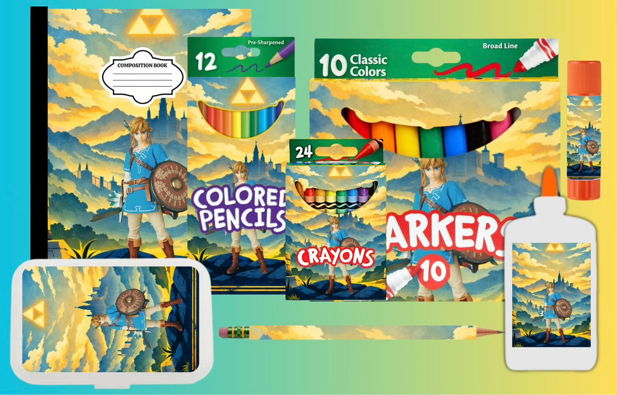 Character School Supply Bundle