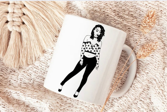 Black and White Chic Mug