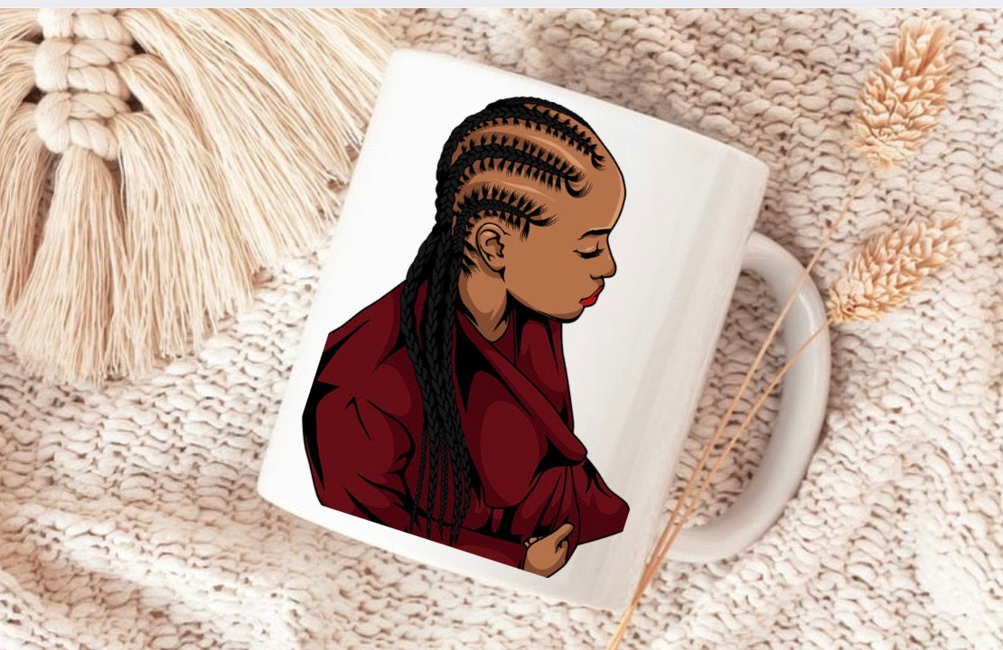 Braided Style Sublimation Mugs