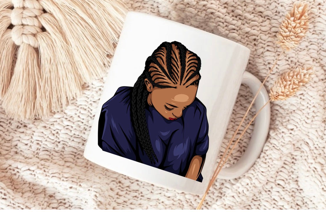 Braided Style Sublimation Mugs