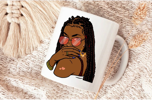 Pretty Girl Sublimation Mug
