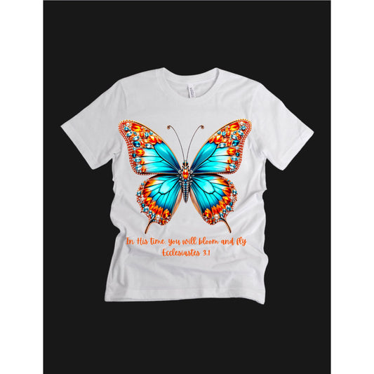Butterfly T shirt Design