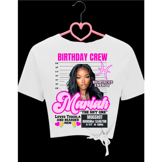 Birthday Crew T Shirt Design