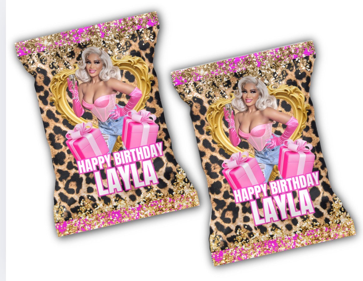 Birthday Chip Bags