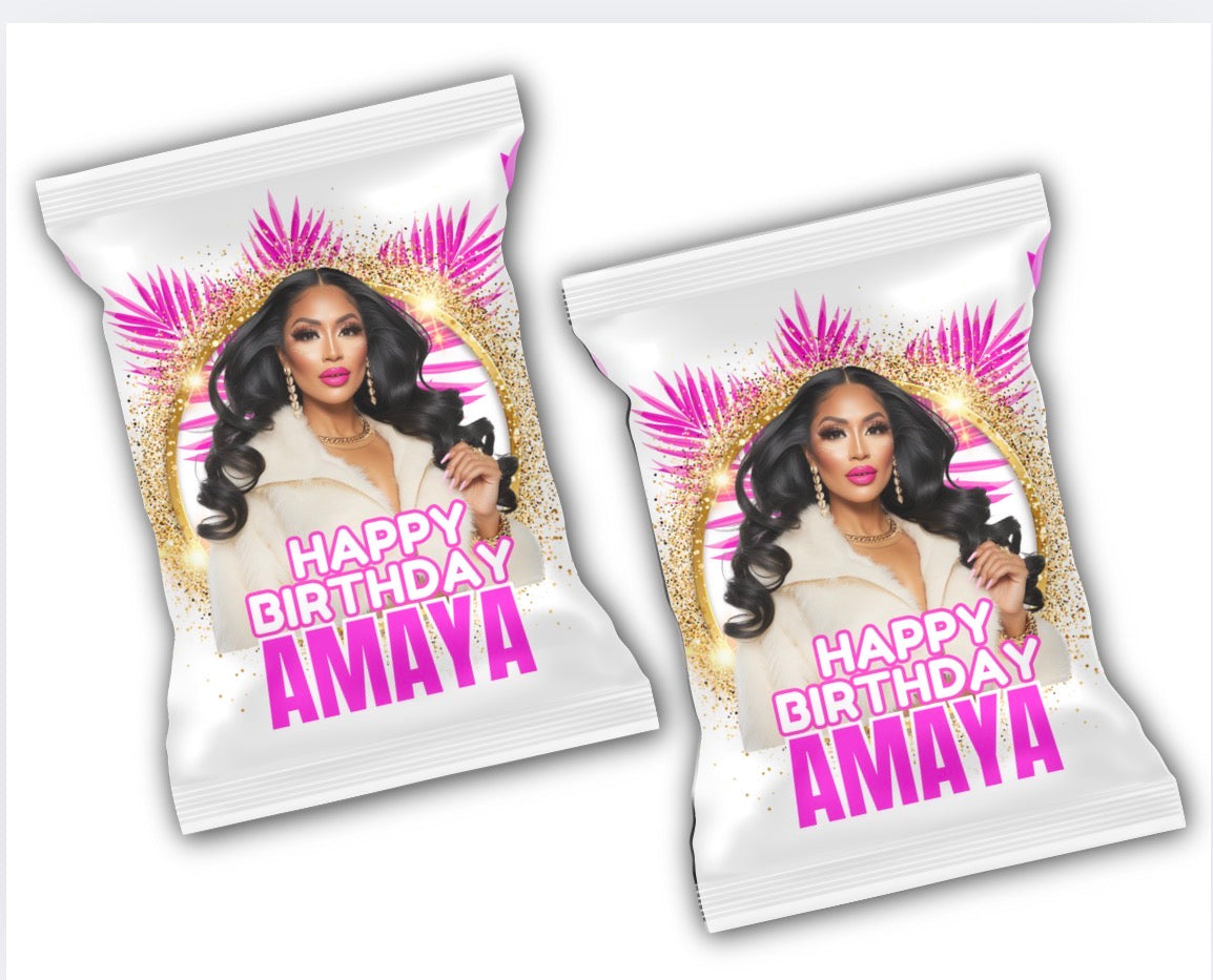 Birthday Chip Bags