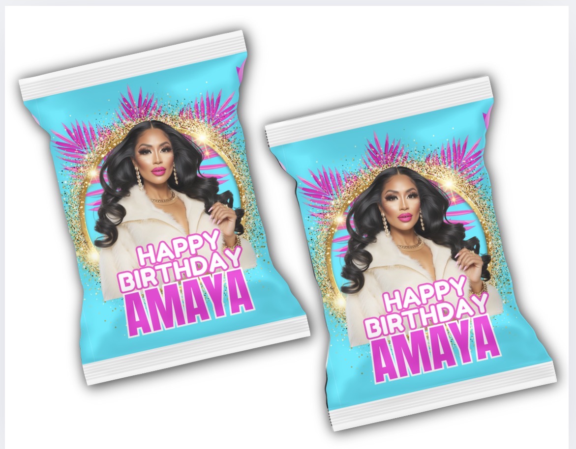 Birthday Chip Bags