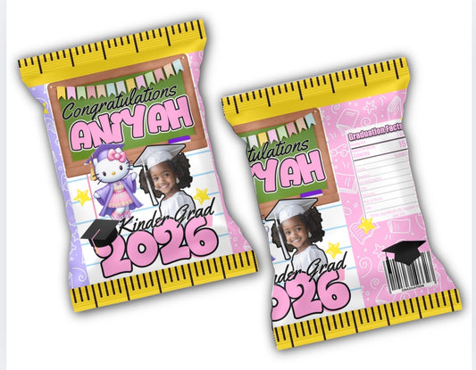 Kids Graduation Chip Bag