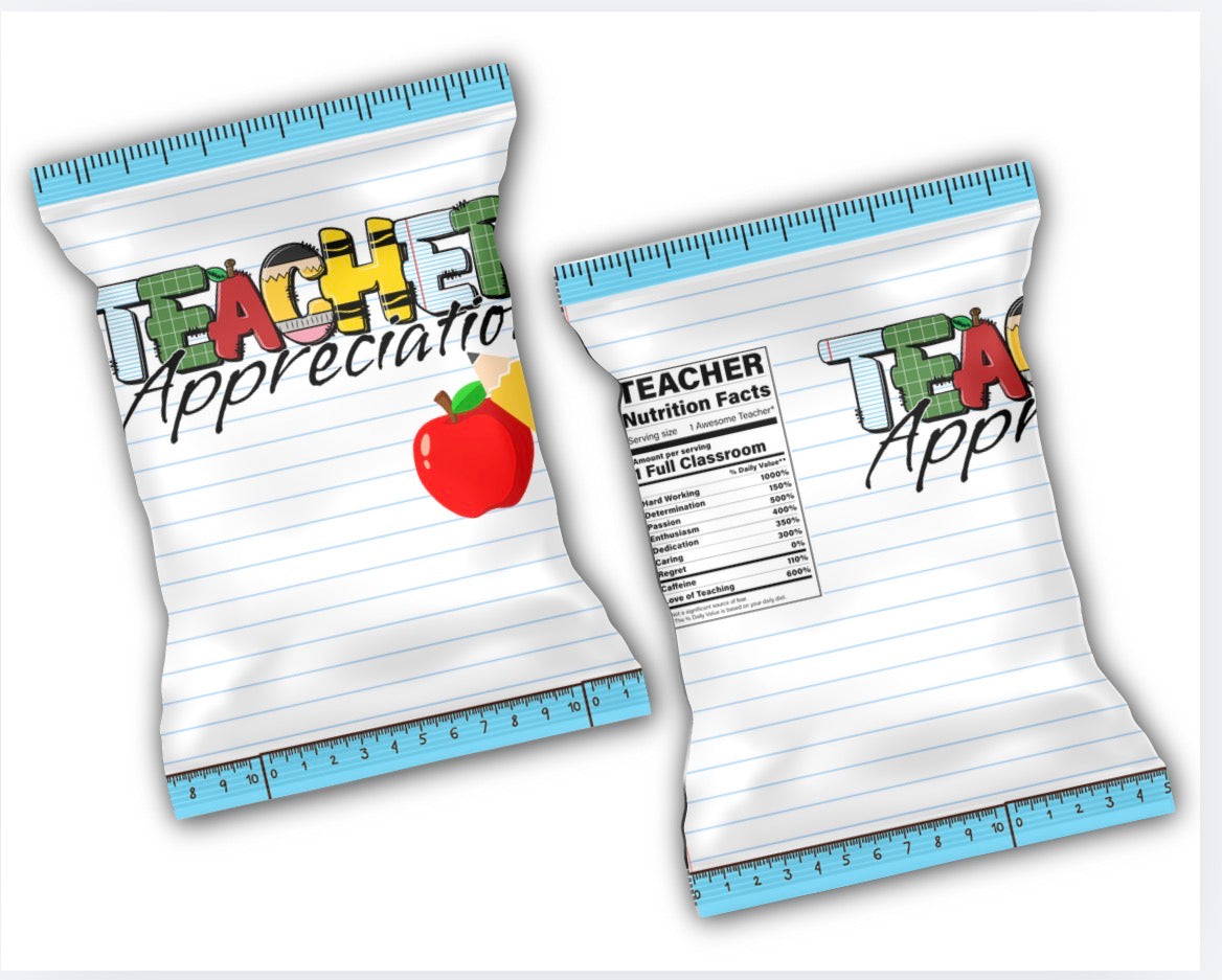 School Chip Bags