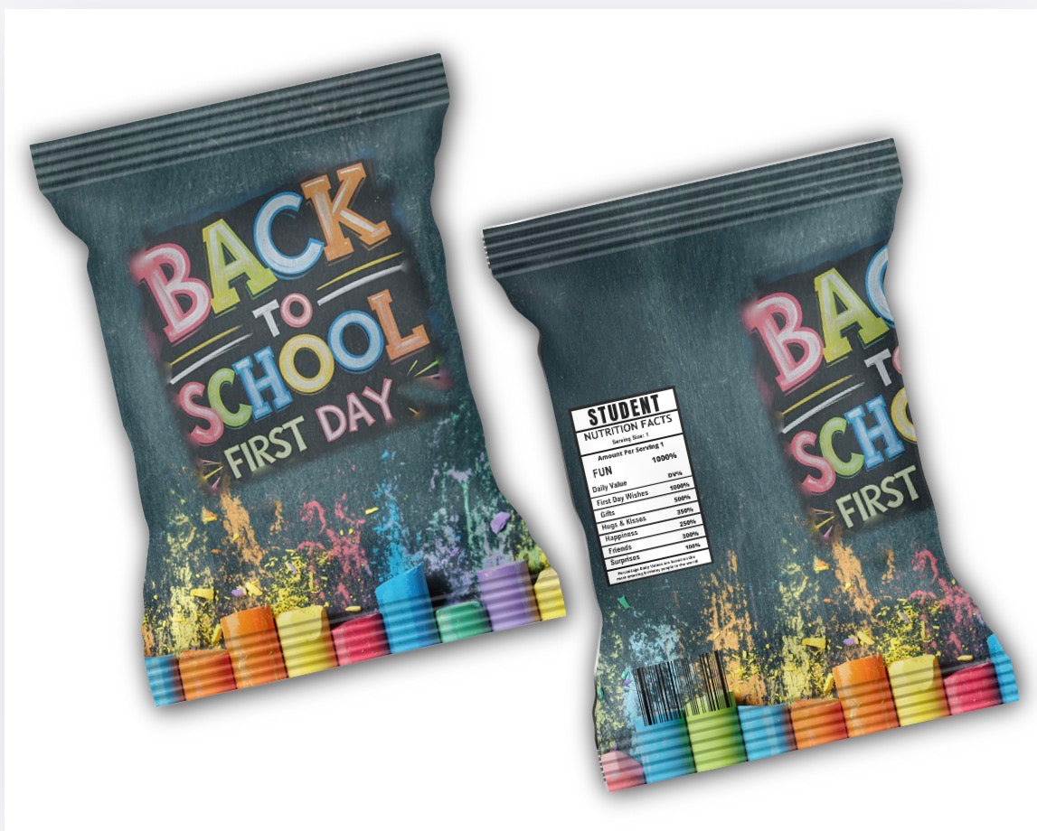 School Chip Bags