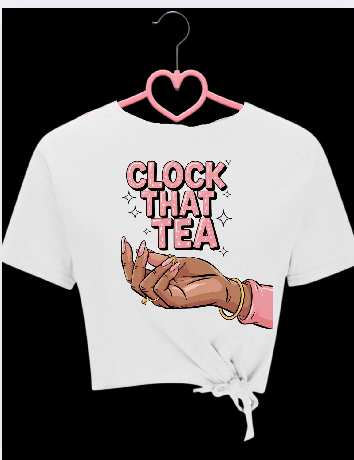 Clock that Tea T Shirt Design
