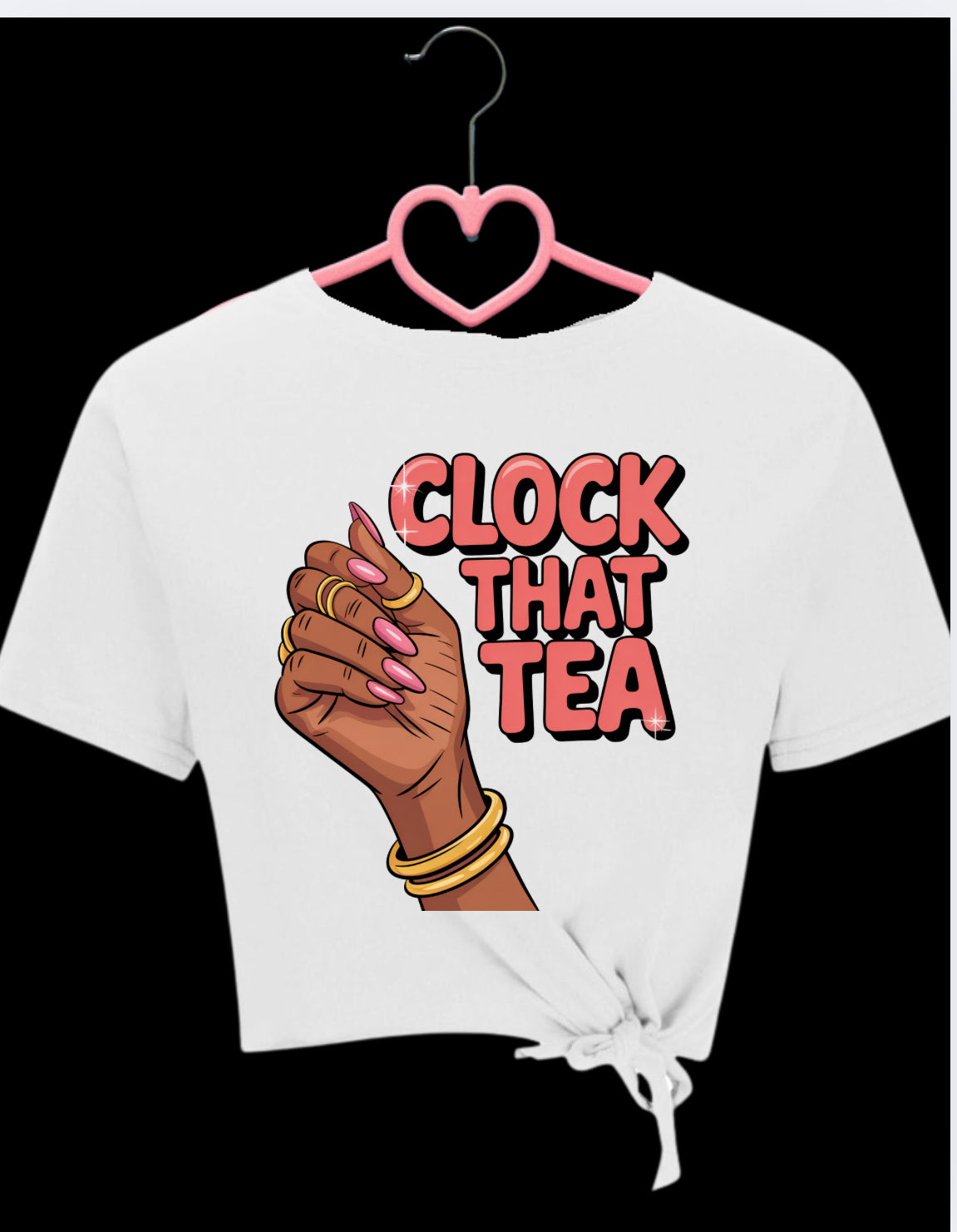 Clock that Tea T Shirt Design