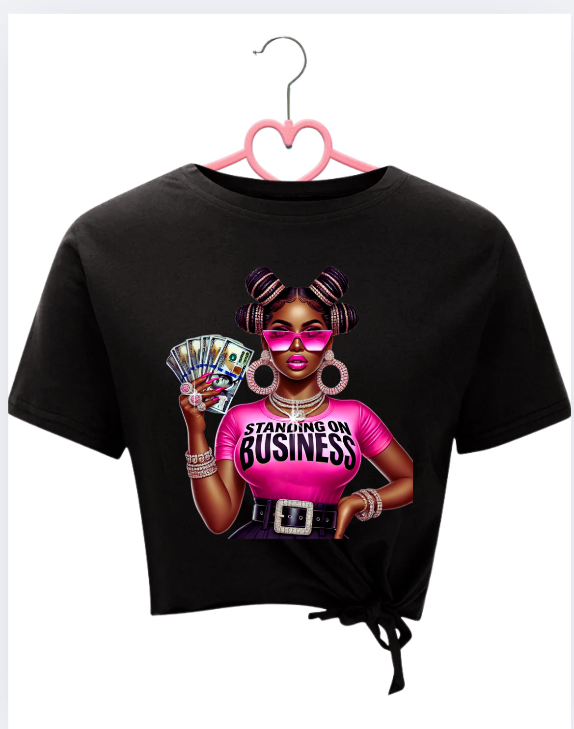 Standing On Business T Shirt Design