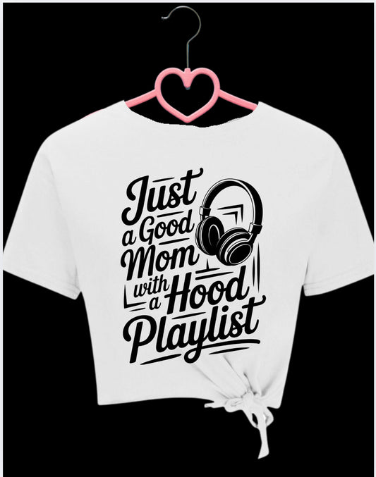 Hood Playlist T Shirt Design