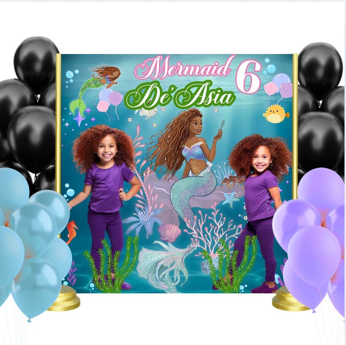 Mermaid Birthday Banner