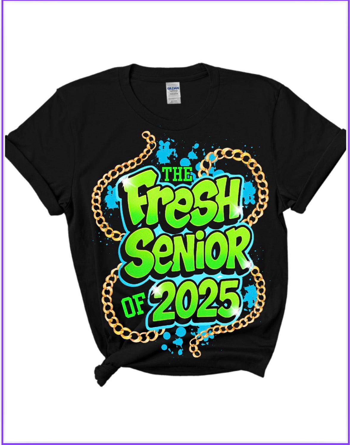 Fresh Senior T Shirt Design