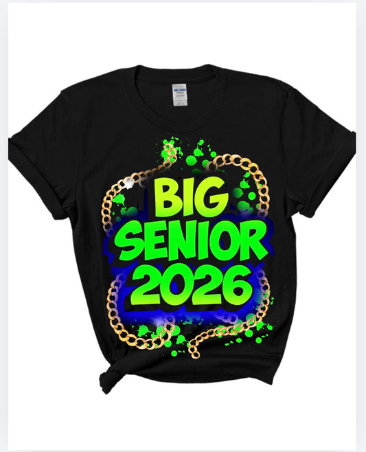 Big Senior T Shirt Design