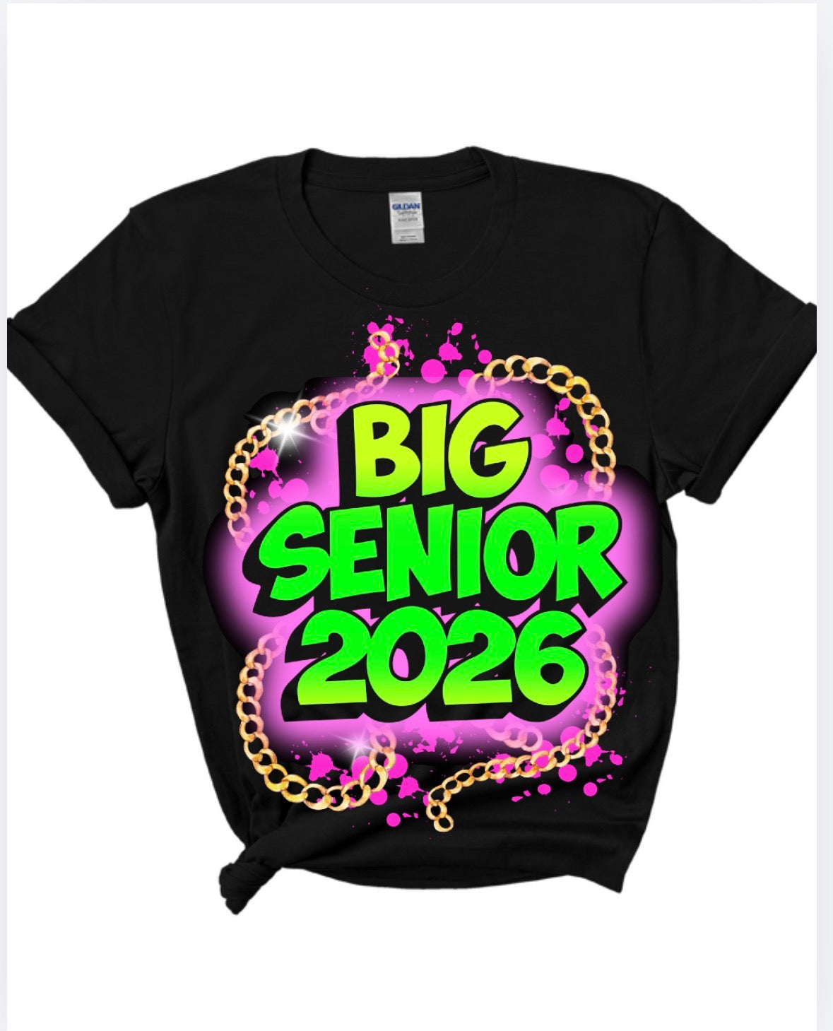 Big Senior T Shirt Design